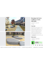 NUTON benches, planters and slabs, Le Mont-Sur-Lausanne Case Study