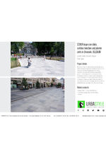 SCADA large size slabs, benches & planter units, Belgium Case Study