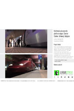 Case Study - Architectural concrete platform edges, Antwerp, Belgium