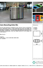 Aero Recycling Bin