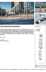 Guide Illuminated Bollard