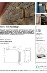 Torres Wall Mount Light