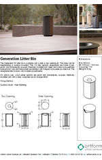 Generation 50 Litter Bin