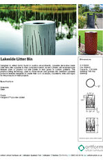 Lakeside Litter Bin
