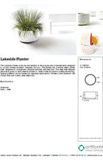 Lakeside Planter
