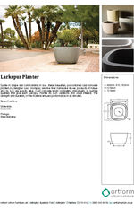 Larkspur  Planter