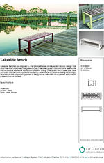 Lakeside Bench