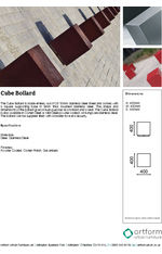 Cube Bollard
