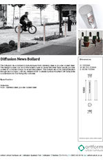 Diffusion News Bollard