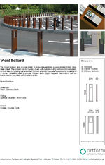 Word Bollard