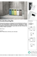 Ecoside Recycling Bin