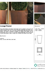 Lounge Planter