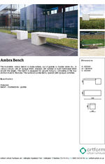 Ambra Bench