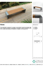 Ponte Bench