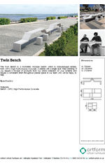 Twin Bench