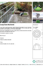 Loop Cone Backrest
