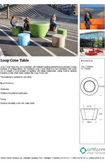 Loop Cone Table
