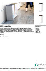 Hill Litter Bin