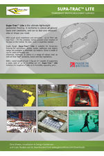 Supa-Trac Lite - Product Leaflet (2018)