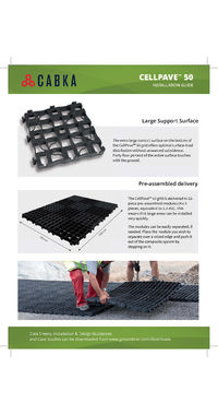 CellPave® 50 heavy-duty cellular grid system | Groundtrax Systems | ESI ...
