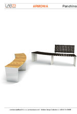 Armonia Bench By LAB23 technical specification