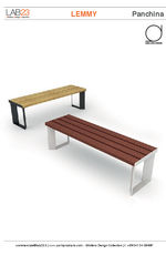Lemmy Bench By LAB23 technical specification