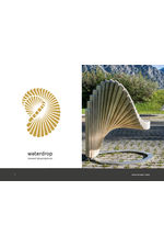 waterdrop sculptured bench by moveart Technical Specification