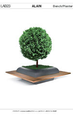 Al Ain Bench Planter By LAB23 tech spec