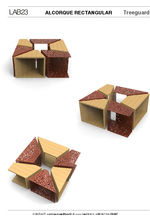 Alcorque rectangular tree guard by LAB23 tech spec
