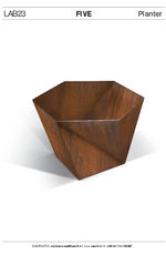 Five Planter Low By LAB23 Tech Spec
