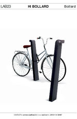 Hi Bollard Cycle Rack/Bollard By LAB23 tech spec