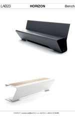 Horizon Bench By LAB2 tech spec