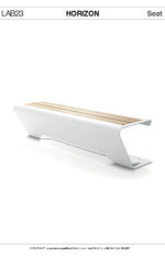 Horizon Chair WPC By LAB23 tech spec