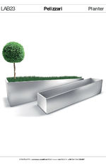 Pelizzari Planter by LAB23b tech spec