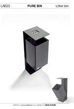 Pure litter bin by LAB23 tech spec
