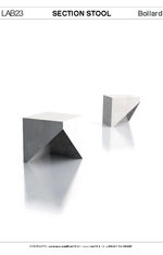 Section Stool by LAB23 tech spec