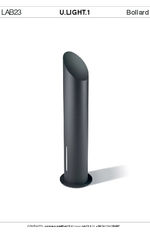 U.Light.1 Bollard By LAB23 tech spec