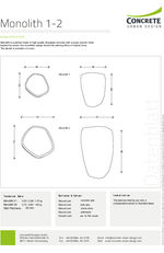 Monolith Planter Technical Specification