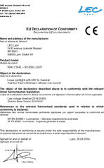 All Urban - LEC Lyon - school-light - EU declaration cert