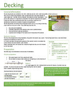 Decking Data Sheet