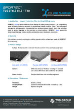 SPORTEC TVS Style Tile - T40