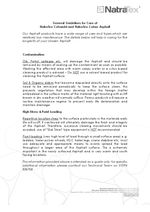 NatraTex Guidelines for Care