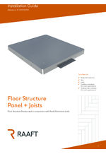 Floor Structure Panel + joists - installation