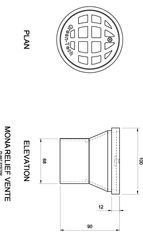 Mona Relief Vente CAD image