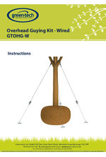 Overhead guying kit - wired GTOHG-W