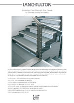 Anti-vertigo floor gratings and stair treads