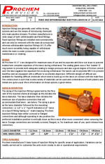 Injection lances WIF