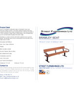 Bramley Seat Data Sheet