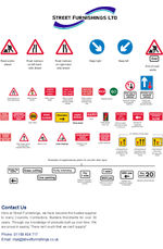 Temporary signage - datasheet