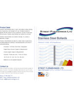 Stainless steel bollards - Product details